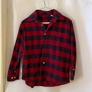 Womens Red Plaid Buffalo Flannel